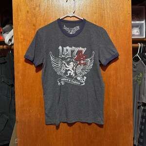 Affliction Live Fast Double Headed Eagle Graphic T-Shirt